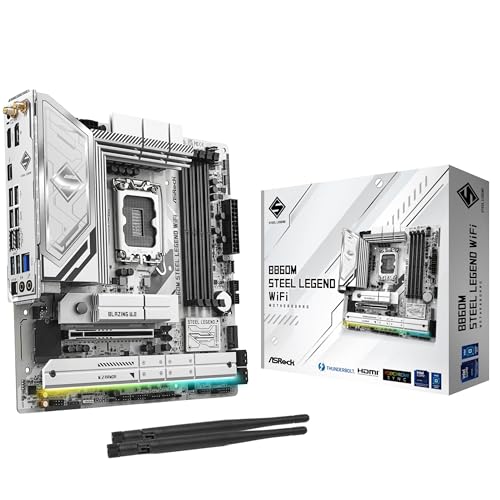 Amazon | ASRock マザーボード B860M Steel Legend WiFi Intel CPU